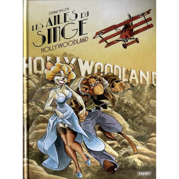 Willem - Les Ailes du Singe - Hollywoodland - EO 2017 + Dédicace - 2