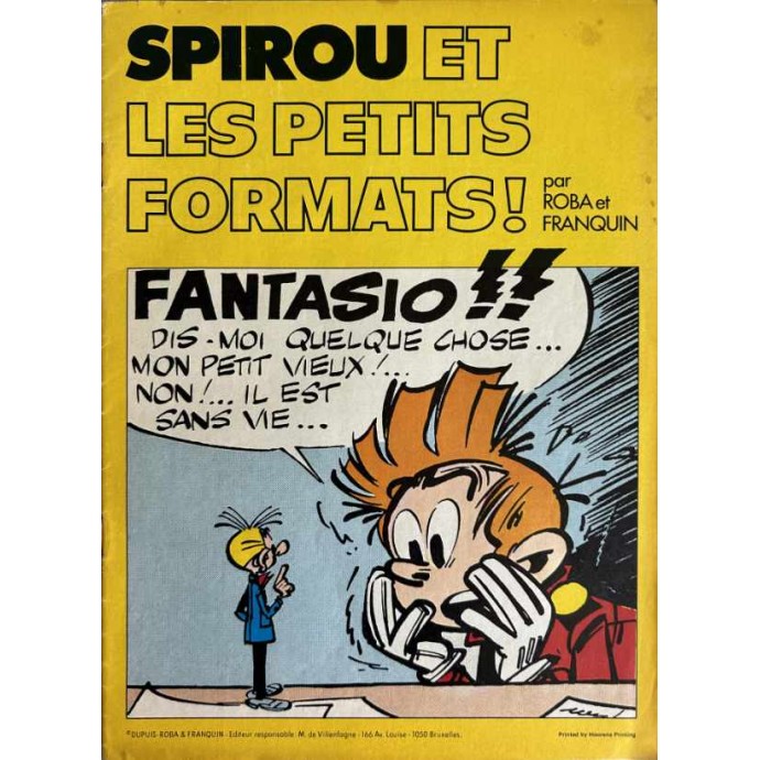 Spirou et les petits formats - Pub Chevron -1976 - 1
