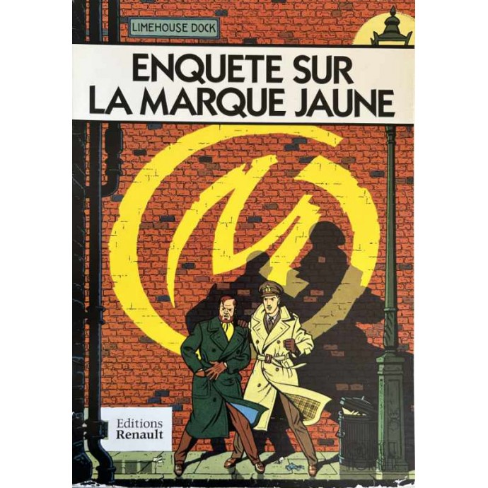 Blake et Mortimer - Enquête sur la marque jaune - Pub Renault 1994 - 1