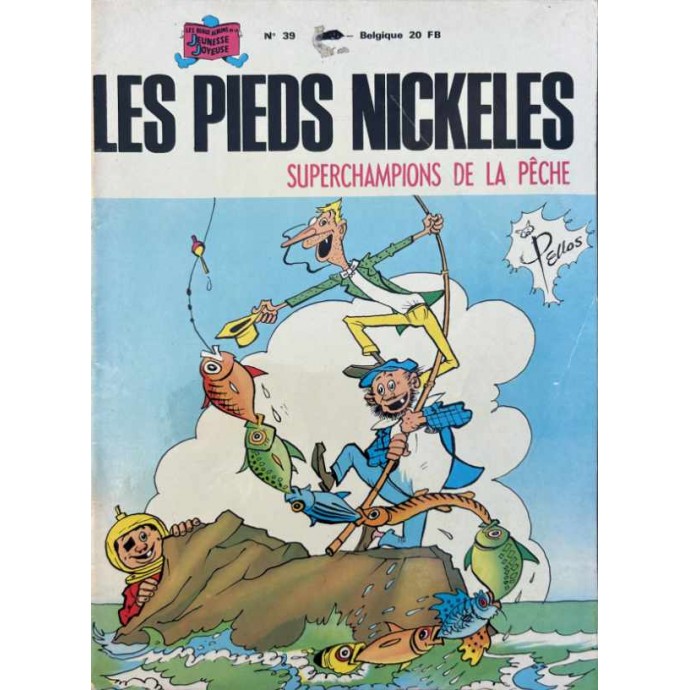 Pieds Nickelés superchampions de la pêche n°39 - 1971 - 1