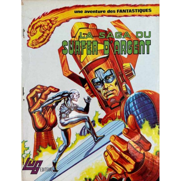 Fantastiques (les) - 2. La Saga du Surfer d'argent - EO 1973 - 1