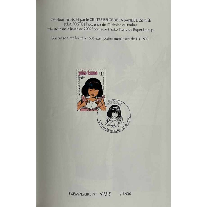 Yoko Tsuno - Missives spatiales - TL 2009 + timbre - 2