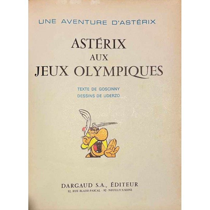 Astérix - 12. Astérix aux jeux olympiques - EO 1968 - 2