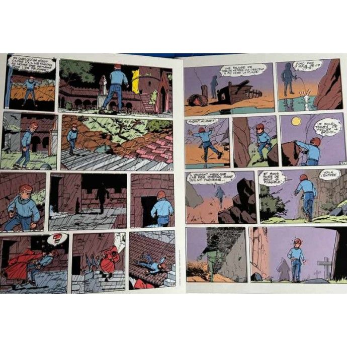 Gil Jourdan - Les Moines Rouges - TL 2014 Golden Creek + ex libris + PLV + 2 bleus avec film - 5