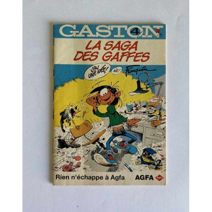 Gaston 4 - mini BD - Pub AGFA - 1996 - 1