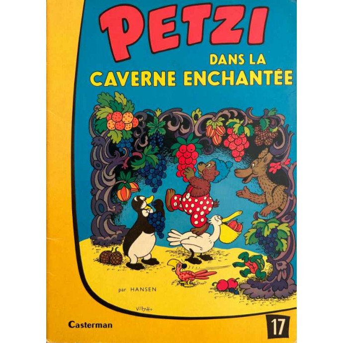Petzi dans la caverne enchantée n°17 - 1977 - 1