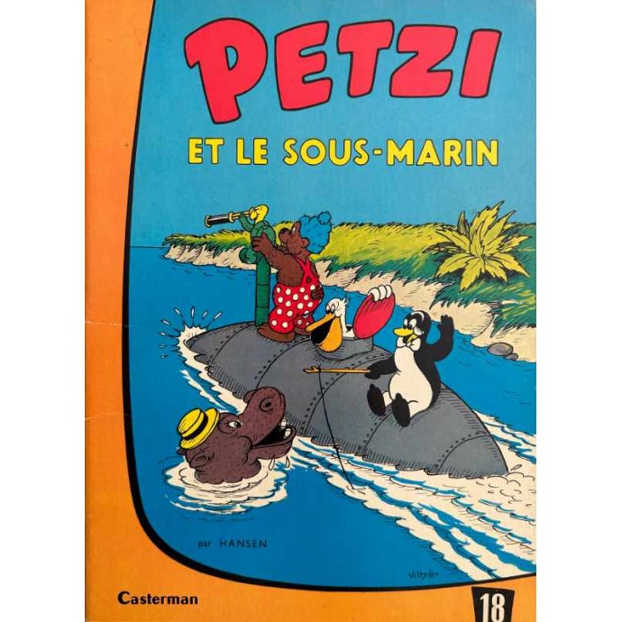 Petzi et le sous-marin n°18 - 1978 - 1