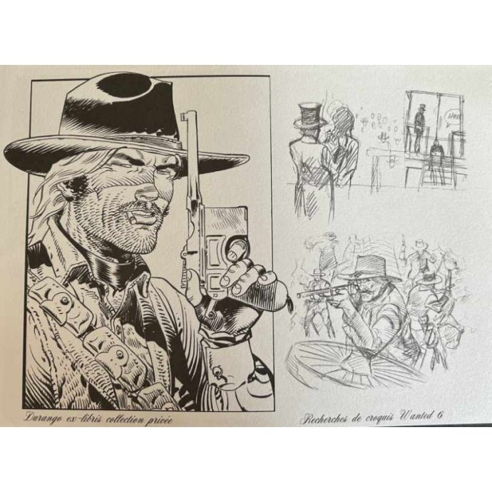 Wanted - 6. Andale Rosita - TL 2014 + ex-libris + Dédicaces - 6
