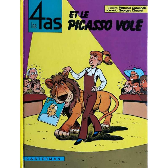 Les 4 as et le Picasso volé - n°12 - EO 1974 - 1