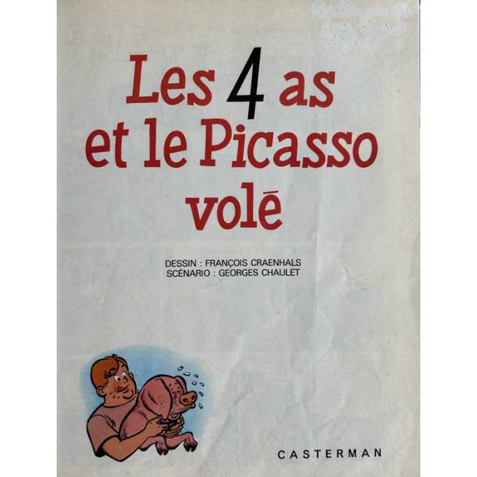 Les 4 as et le Picasso volé - n°12 - EO 1974 - 2