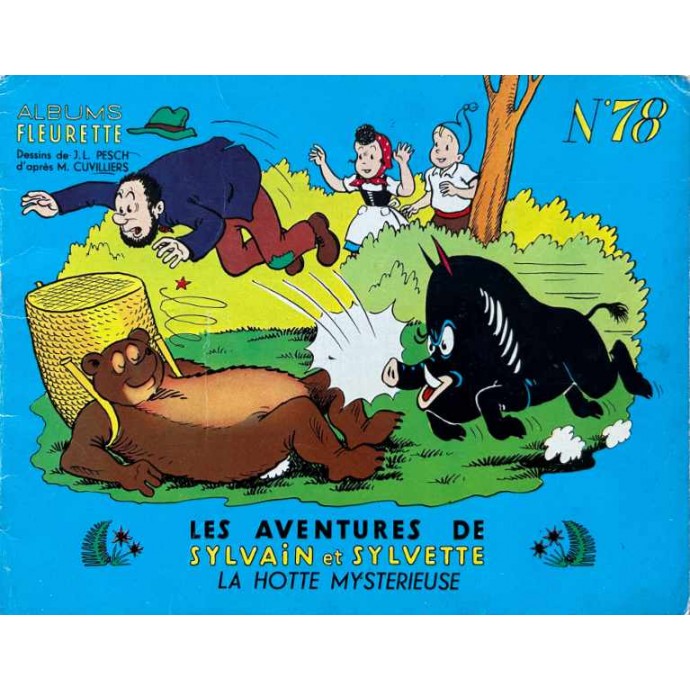 Sylvain et Sylvette - n°78 La Hotte mystérieuse - 1ère série 1966 - 1