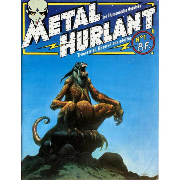 METAL HURLANT - Revue n°1 - EO 1975 + Dédicace Druillet - 1