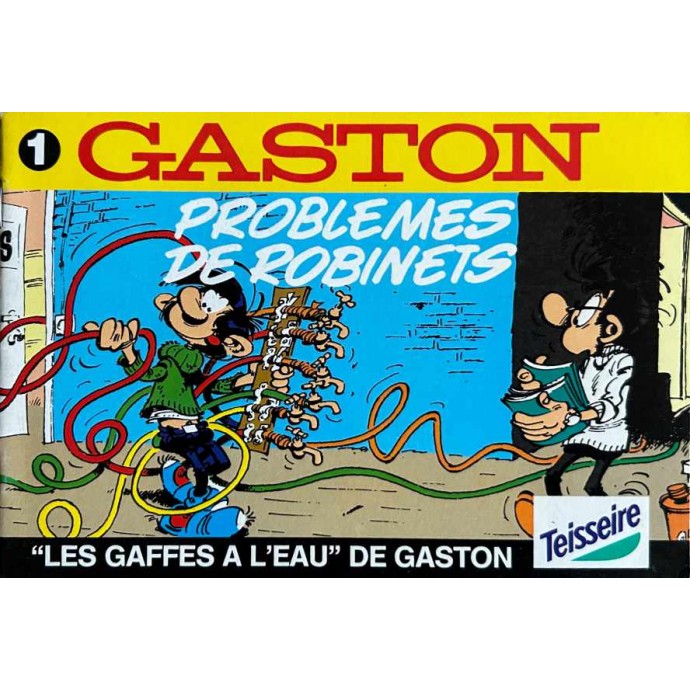 Gaston - 1. Problèmes de robinets - Pub Teisseire - 1992 - 1