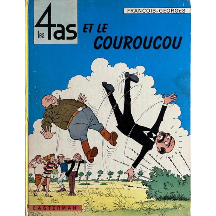 Les 4 as et le couroucou - n°5 - EO 1966 - 1