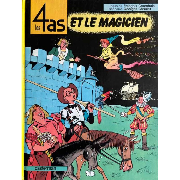 Les 4 as et le magicien - n°23 - EO 1985 - 1