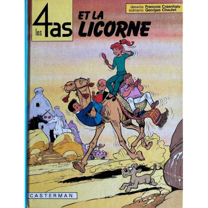 Les 4 as et la licorne - n°18 - EO 1980 - 1