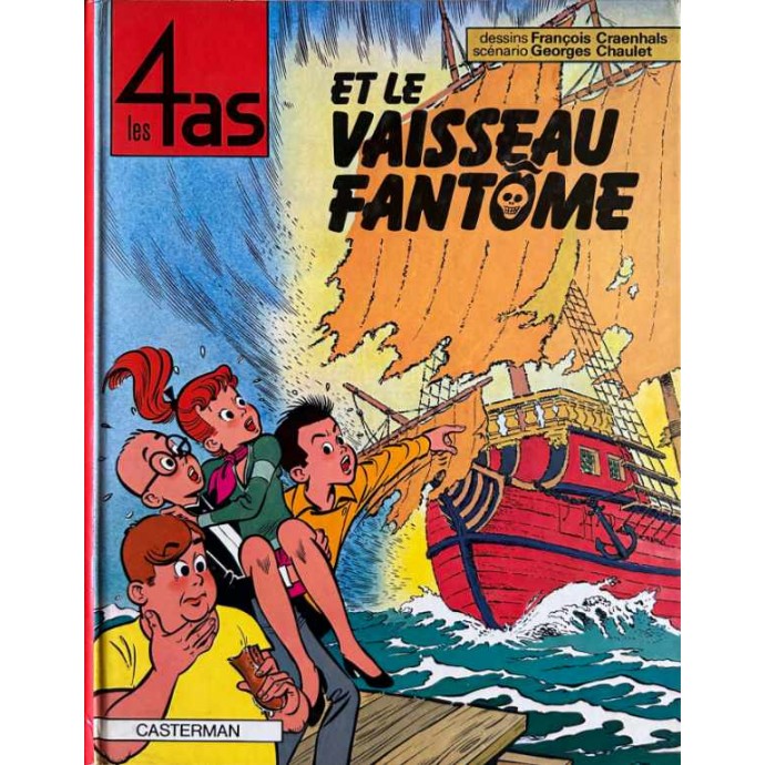 Les 4 as et le vaisseau fantôme - n°16 - EO 1978 - 1