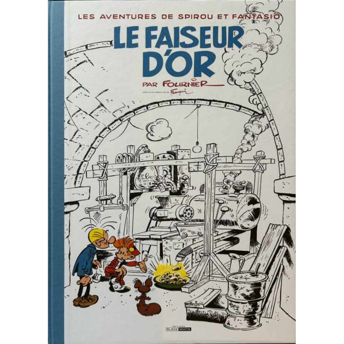 Spirou et Fantasio - Le Faiseur d'or - TL 2016 + ex-libris + sérigraphies + album storyboard - BlackandWhite - 1