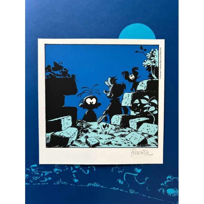 Spirou et Fantasio - Le Faiseur d'or - TL 2016 + ex-libris + sérigraphies + album storyboard - BlackandWhite - 3