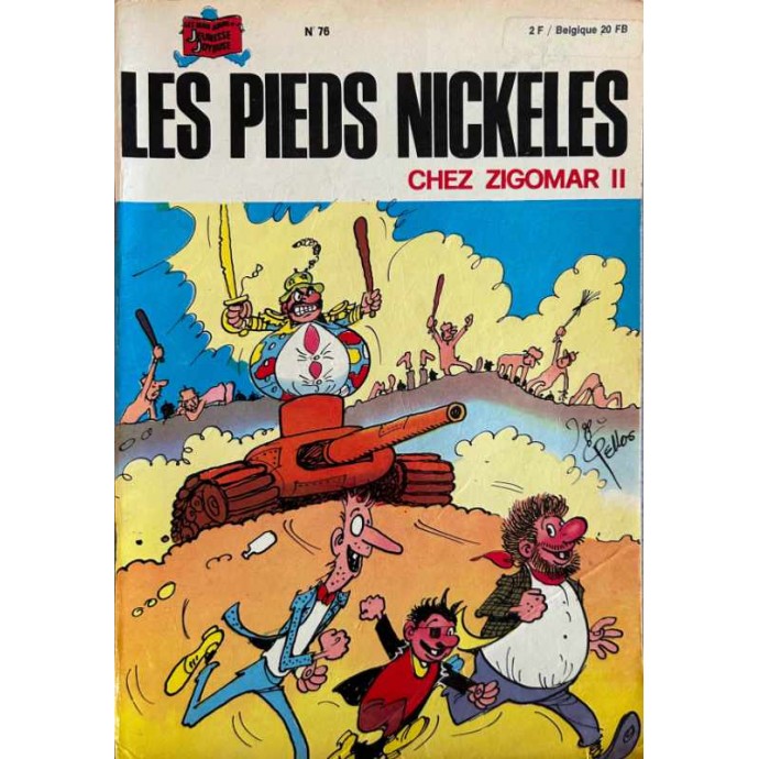 Pieds Nickelés chez Zigomar II n°76 - EO 1973 - 1