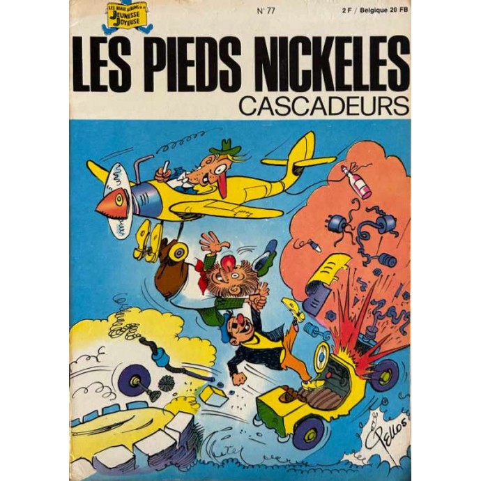 Pieds Nickelés cascadeurs n°77 - EO 1973 - 1