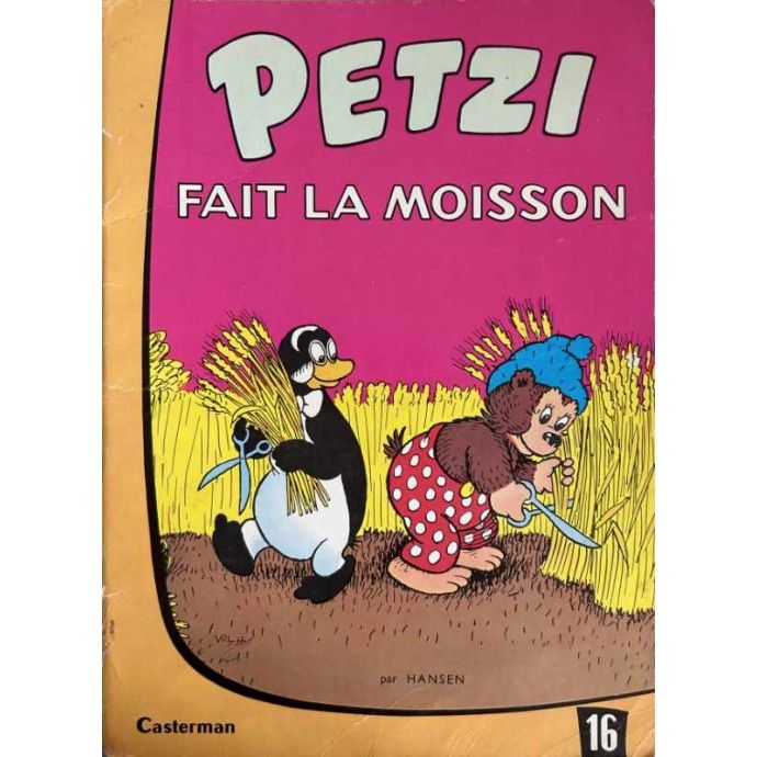 Petzi fait la moisson n°16 - EO 1968 - 1