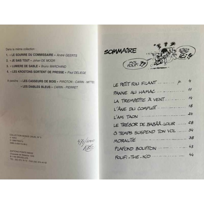 Foufi - le petit fou filant - TL EO 1996 - 2