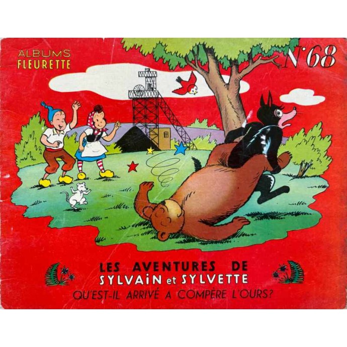 Sylvain et Sylvette - n°68 Qu'est-il arrivé à Compère l'Ours? - 1ère série 1964 - 1