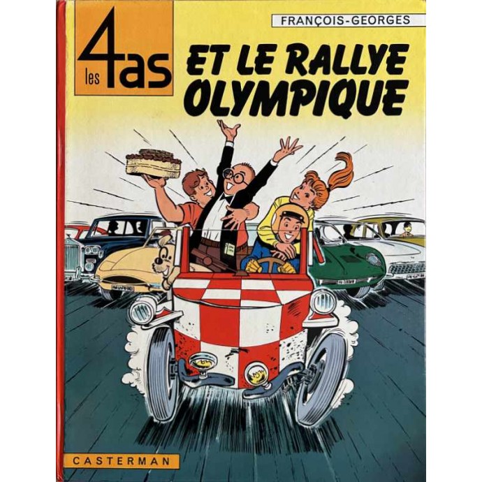Les 4 as et le rallye olympique - n°8 - EO 1969 - 1