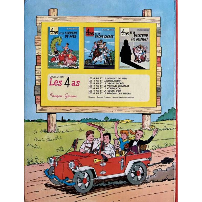 Les 4 as et le rallye olympique - n°8 - EO 1969 - 2