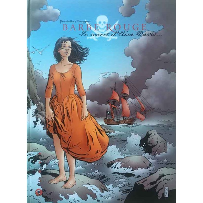 Barbe-Rouge - Le Secret d'Elisa Davis - TT 2001 en Coffret bois + sérigraphie - 2