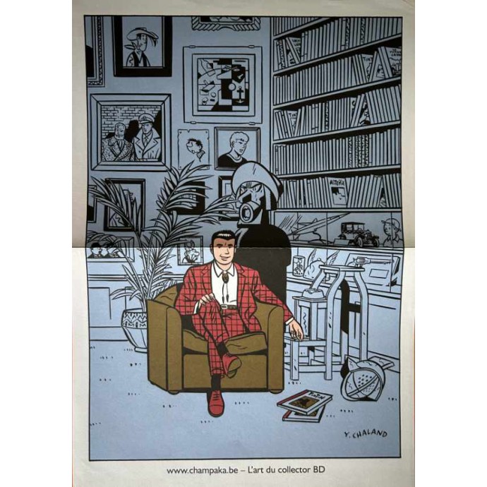 Spirou - Coeurs d'acier - Intégrale - Chaland - 2008 + ex-libris - 2
