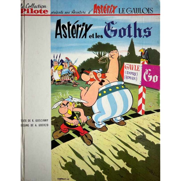Astérix - 3. Astérix  et les Goths - Collection Pilote - 1964 - 1