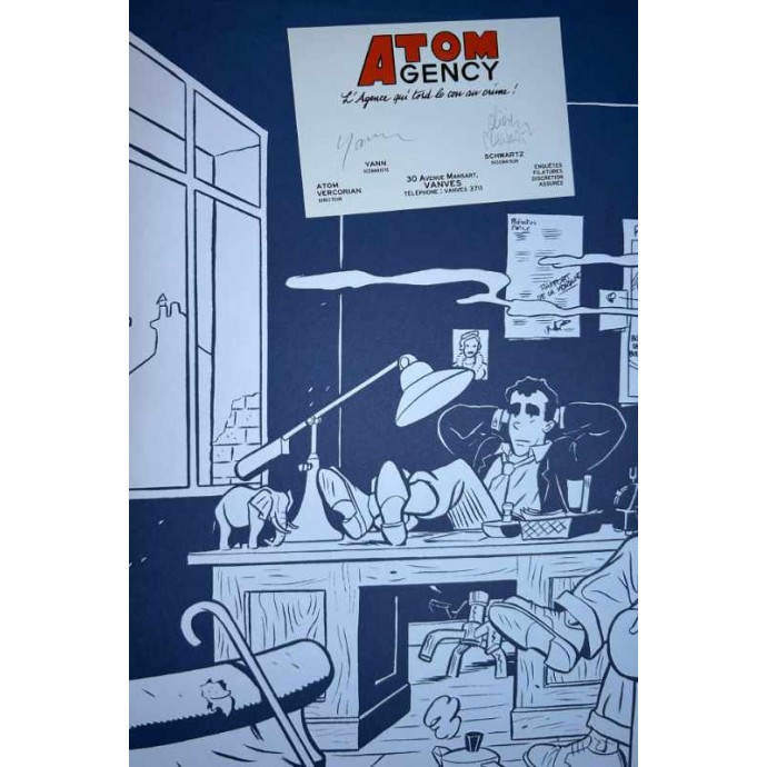 Atom Agency - Les Bijoux de la Bégum - Version DeLuxe avec Lithographie - TL 2018 - BlackandWhite - 5