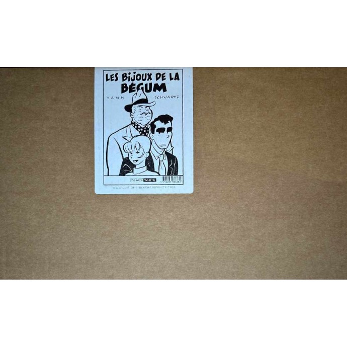 Atom Agency - Les Bijoux de la Bégum - Version DeLuxe avec Lithographie - TL 2018 - BlackandWhite - 7