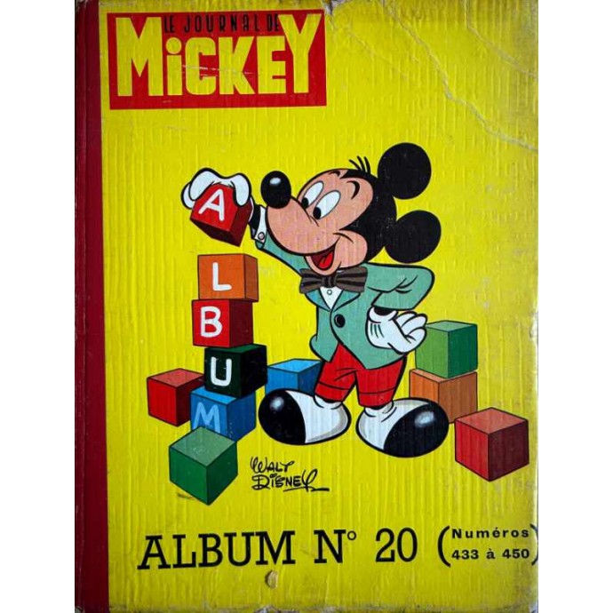 Mickey - Recueil du journal n° 20 - 1960 - 1