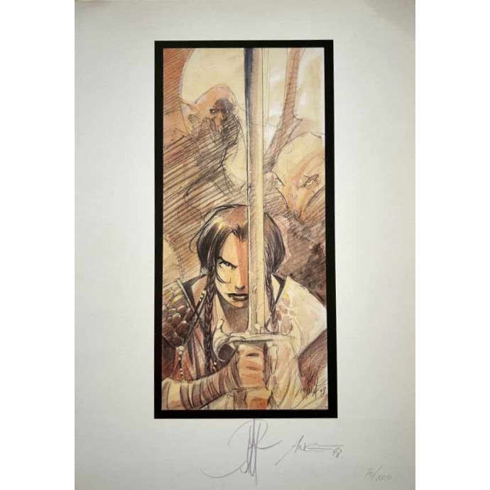 Geste des Chevaliers Dragons - 1. Jaïna - TL - EO 1998 + ex-libris - 2