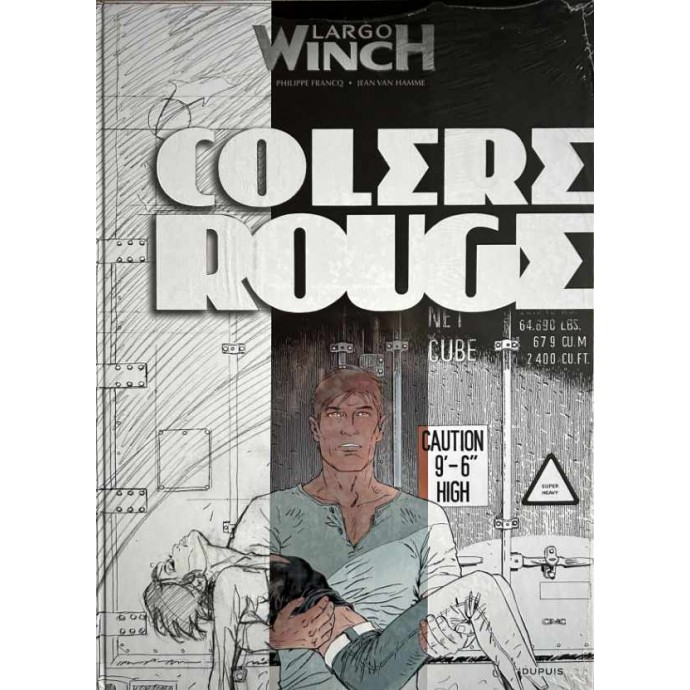 Largo Winch - 18. Colère Rouge - TL 2012 + ex-libris - 1