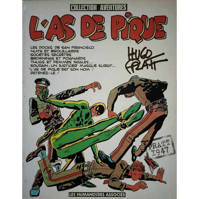 Hugo Pratt - L'as de pique - EO 1982 - 1