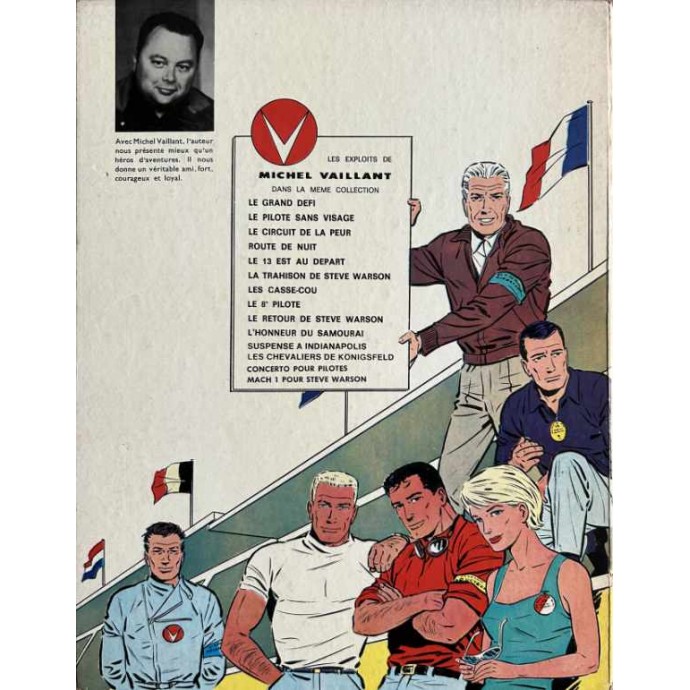 Michel VAILLANT - 15. Le cirque infernal - EO 1969 - 2