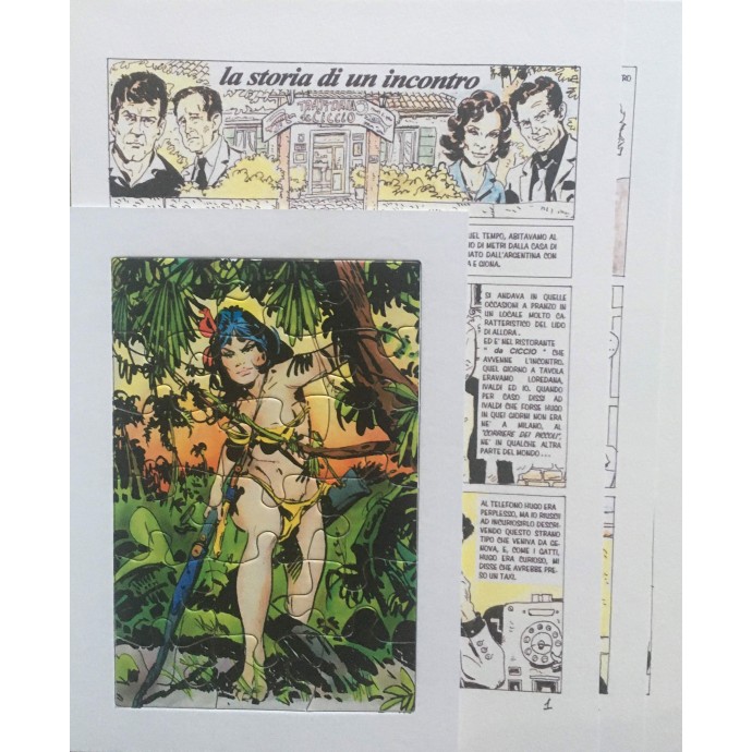 Jungla- Stelio FENZO - TL 2013 + Ex-libris +Puzzle - 3