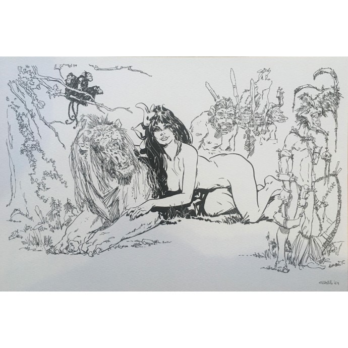 Jungla- Stelio FENZO - TL 2013 + Ex-libris +Puzzle - 4