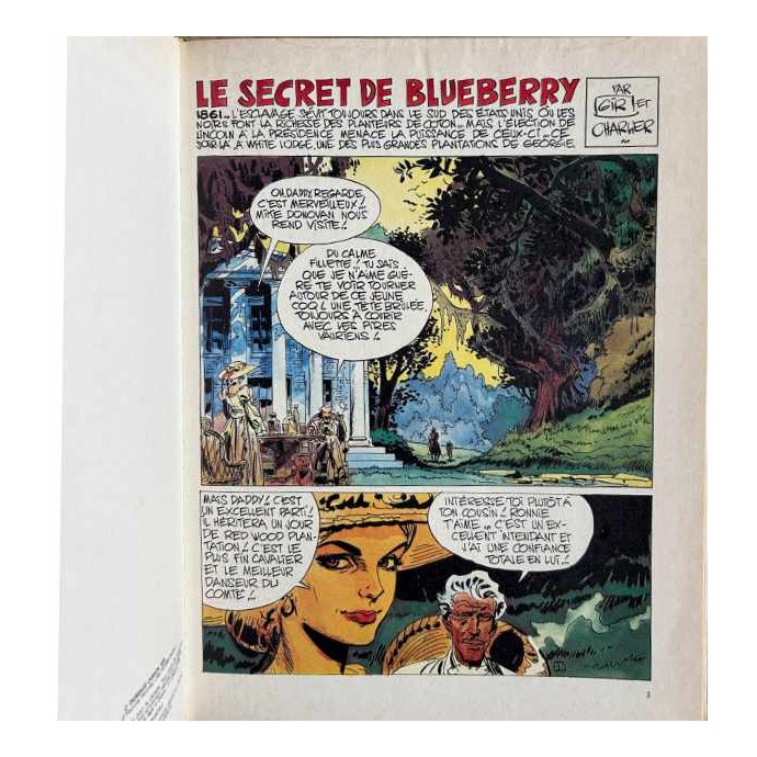 Blueberry (la jeunesse de) - n°1 - EO 1975 - 3