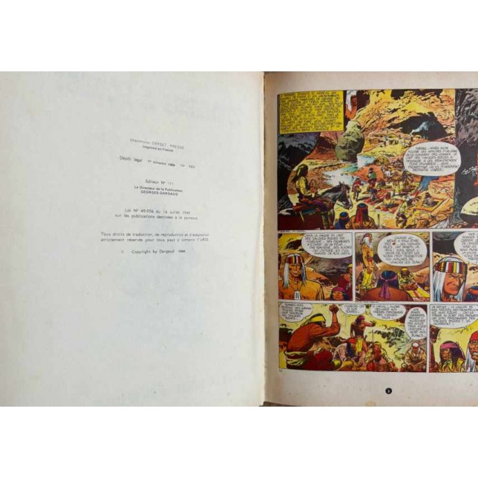 Blueberry - 2. Tonnerre à l'Ouest - EOFc 1966 - 4