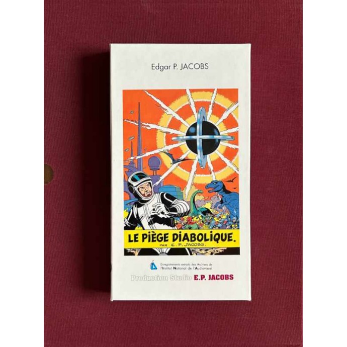 Blake et Mortimer - Le Piège diabolique - TT 1991 + coffret 3 cassettes - 1