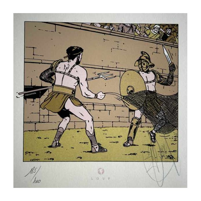 Les meilleurs récits de ... 6. Ph. Delaby Y. Duval - Loup - TL 2003 + sérigraphie - 2