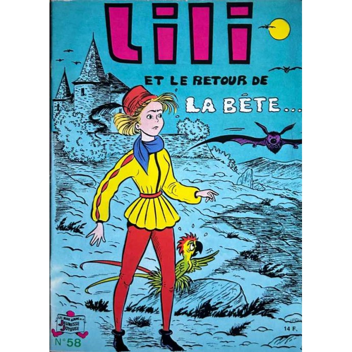 Lili et le retour de la bête n°58 - EO 1988 - 1