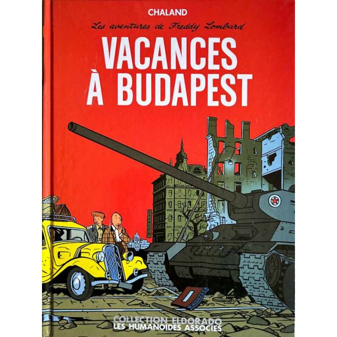 Freddy Lombard - Vacances à Budapest - EO 1988 - 1