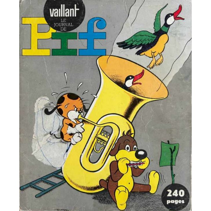 Pif - Le journal de Pif - Recueil n°8 - 1965 à 1966 - 1