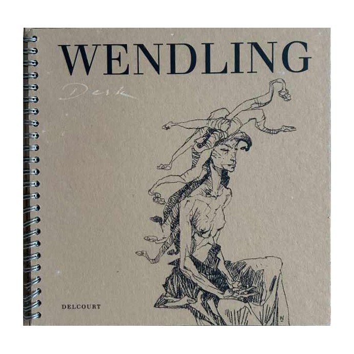Wendling - Desk - Artbook - TT 1999 signé + sérigraphie - 1
